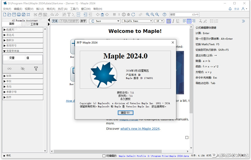 Maple 2024破解版下载附安装教程